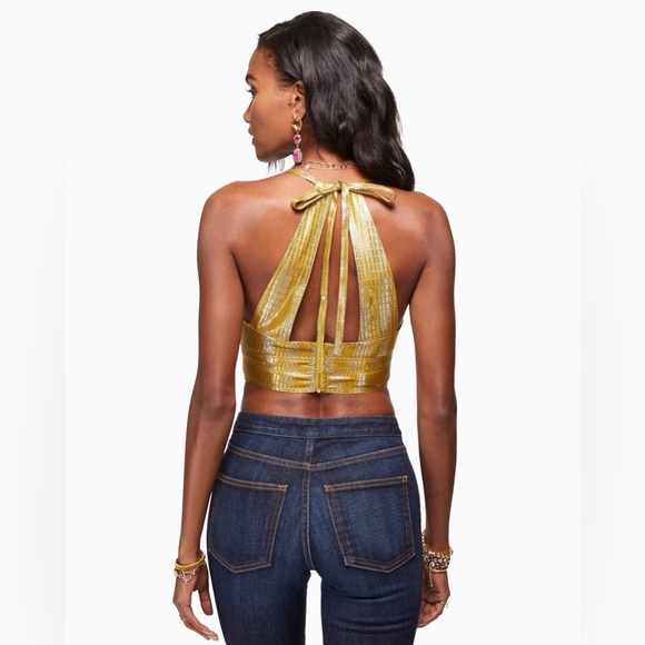 New $395 Ramy Brook Adriana Top - Picture 3 of 10